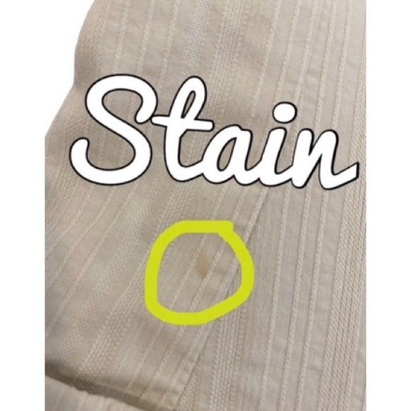 Ann Taylor Cream Striped Blazer Jacket, Size 8 - Picture 7 of 16